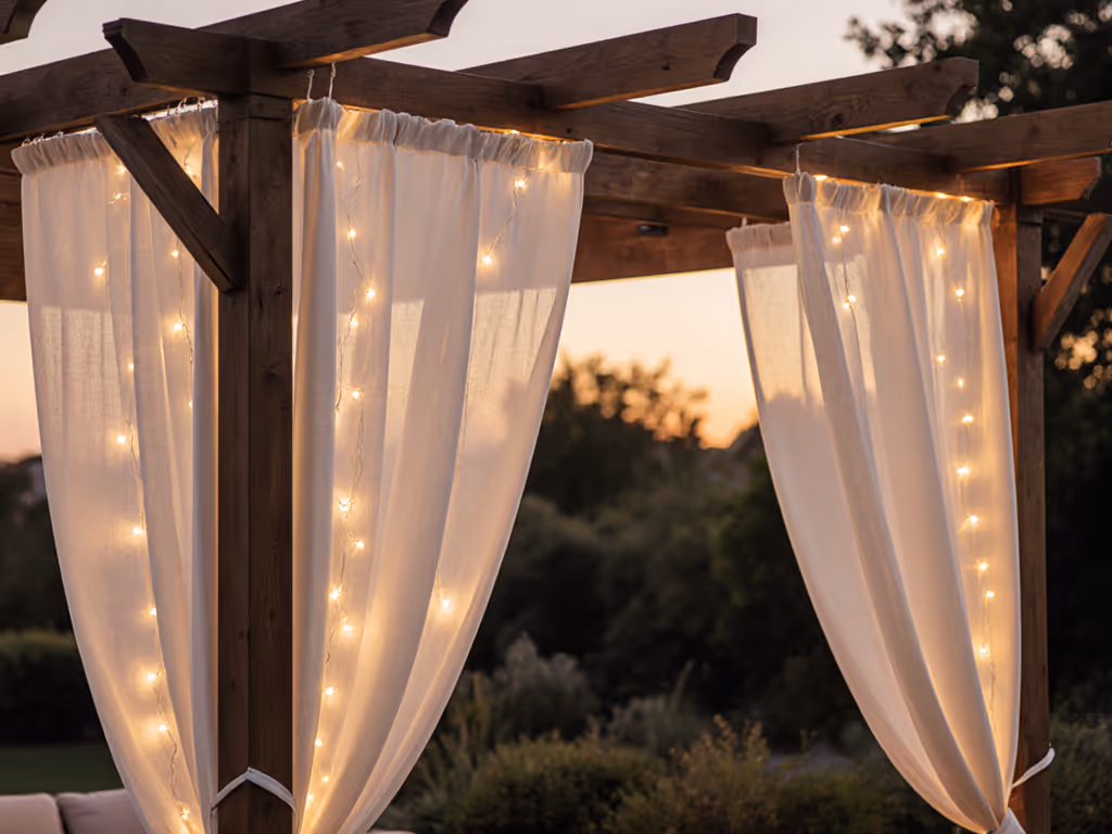 pergola_with_solar_curtain_lighting_at_dusk