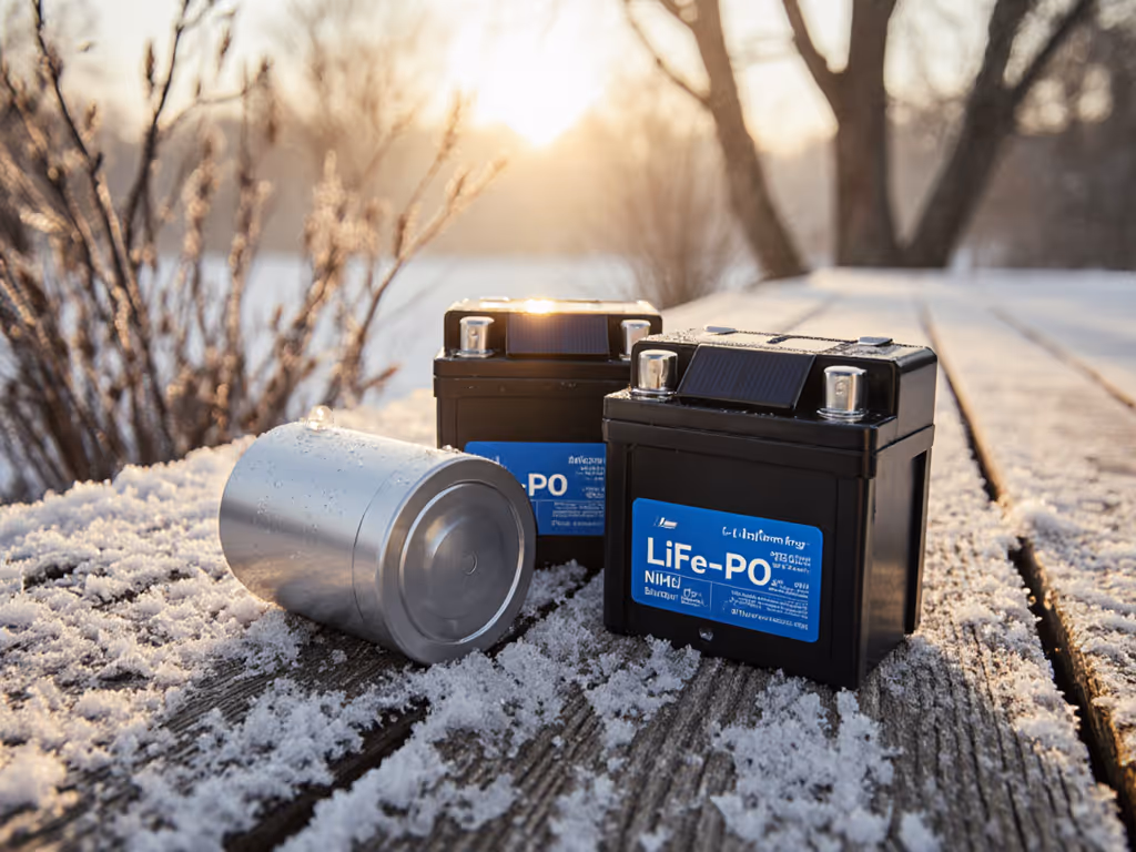 Solar Light Battery Types: Cold-Weather Performance Compared