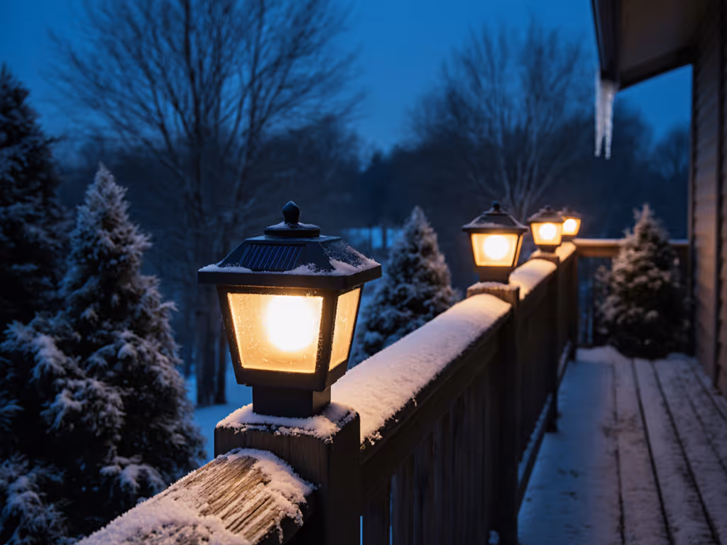 Trex Solar Post Cap Lights: All-Season Reliable