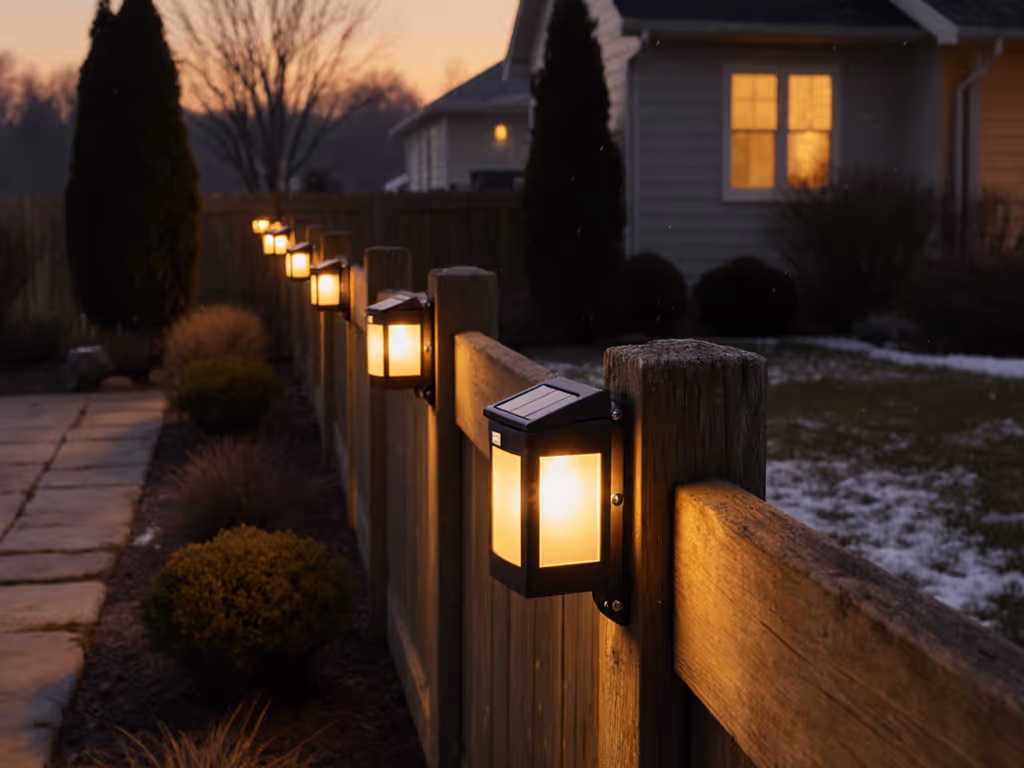 Solar Fence Lights That Last: Anchor Right for All-Season Glow