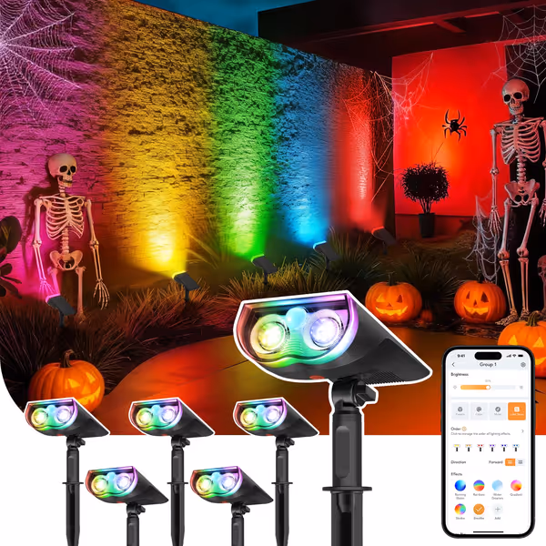 Linkind Smart Solar Spot Lights Outdoor SL5