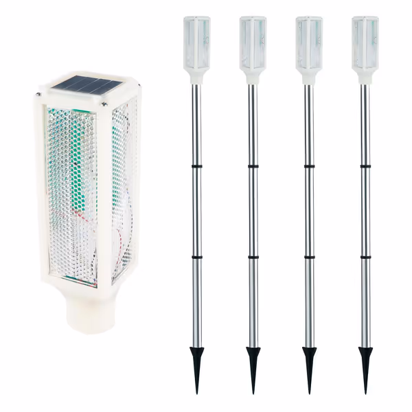 Aolyty Solar Driveway Markers (White)